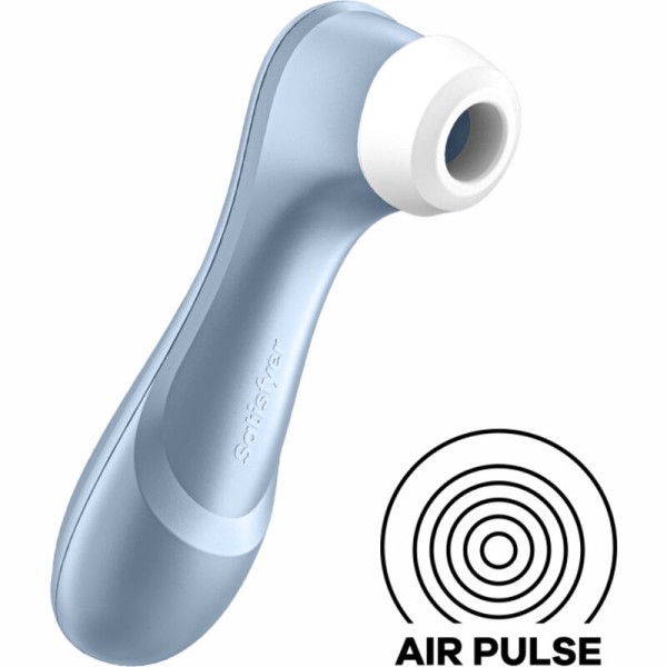 SATISFYER - PRO 2 AIR PULSE STIMULATOR BLUE