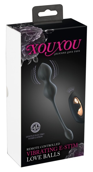 XOUXOU RC Vibrating E-Stim Lov