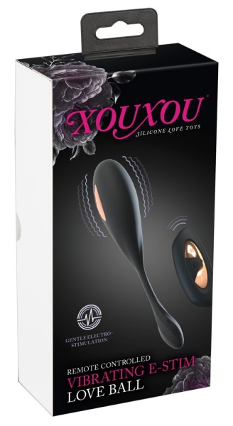 XOUXOU RC Vibrating E-Stim Lov